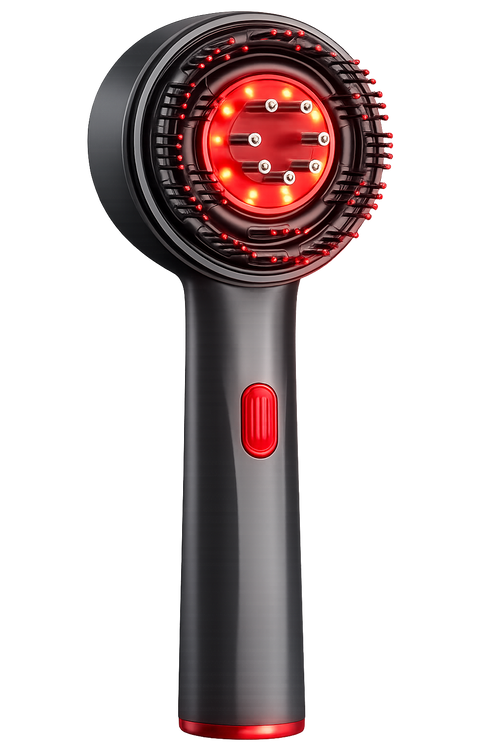 BloomCare™ IZIX - Red Light Serum Scalp Brush