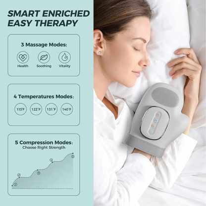BloomCare™ Nuvra - Hand Massager with Heat Compression Therapy