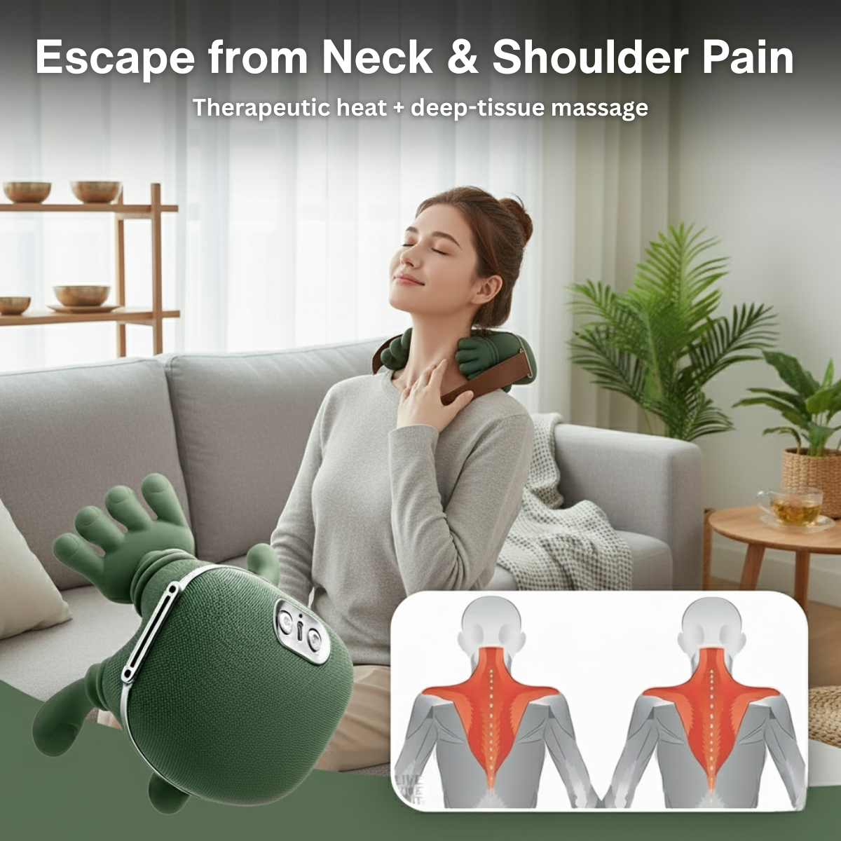 BloomCare™ Pro ⥋ Heat-Therapy Massager