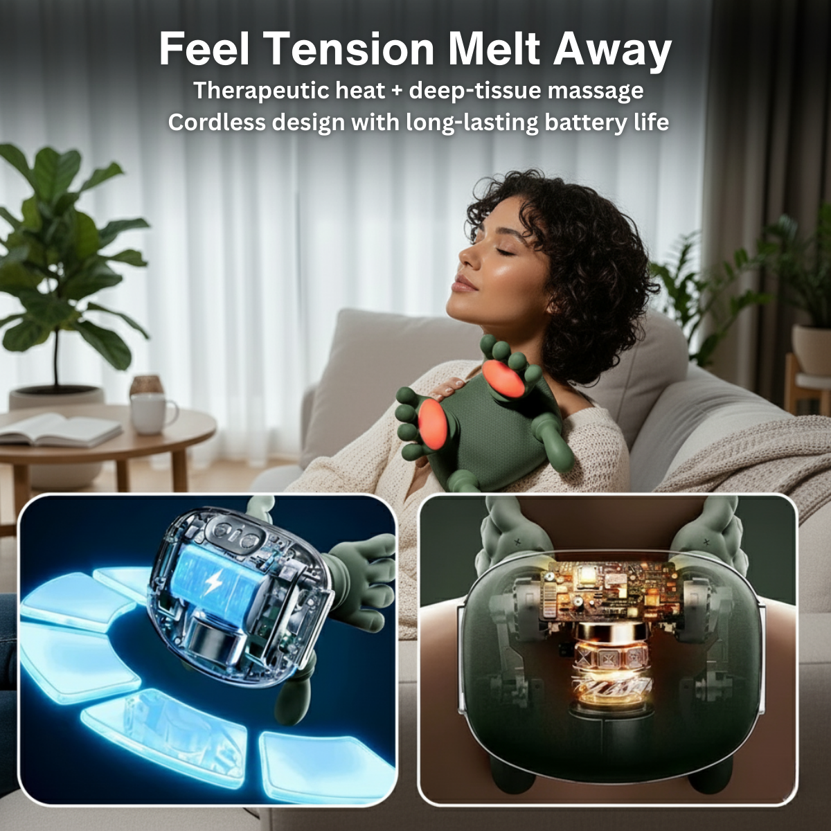 BloomCare™ Pro ⥋ Heat-Therapy Massager