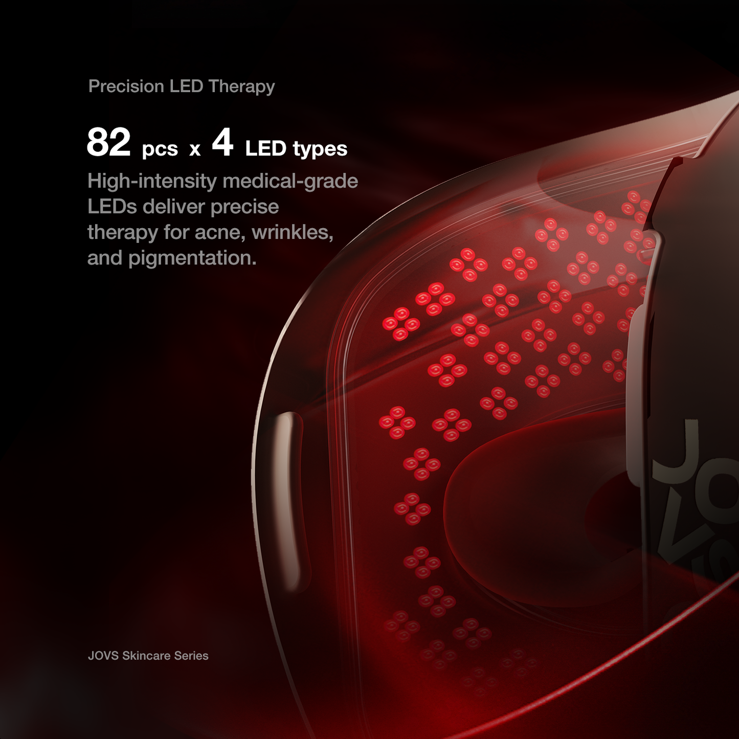 Bloomcare™ JOVS Red LED Light Therapy Face Mask