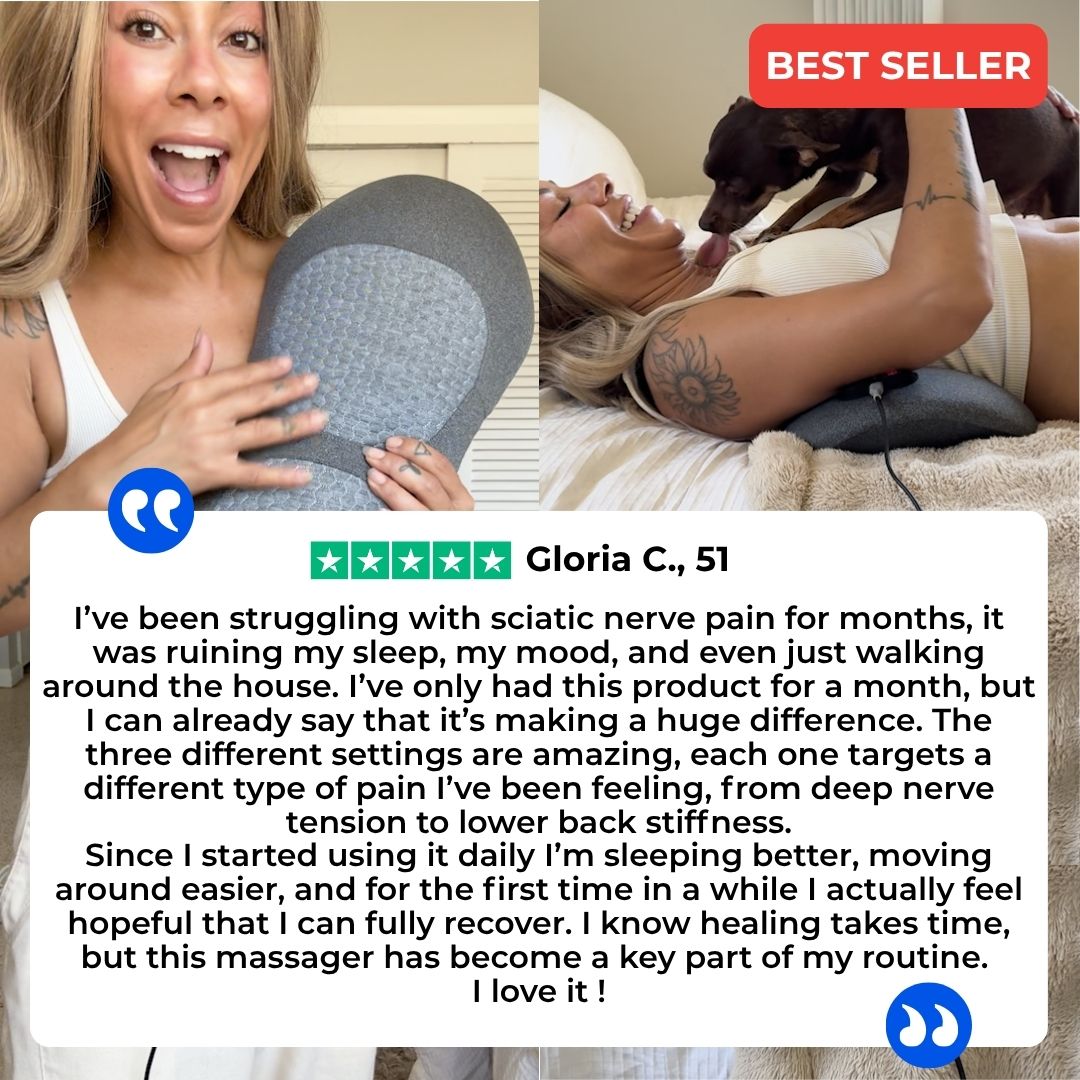 BloomCare™ SmoothSpine - Triple Fusion Massager