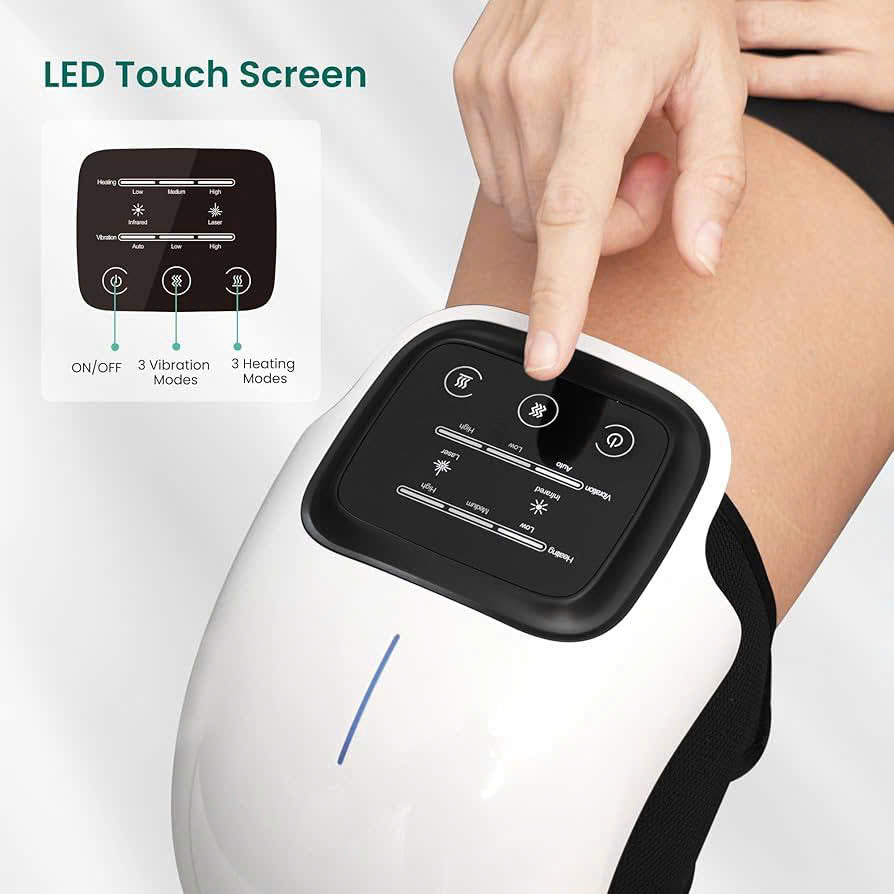 BloomCare™ Knee Massager with Heat & Red Light Therapy